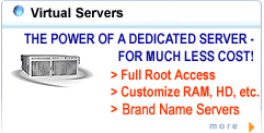 Virtual servers in the USA & Japan